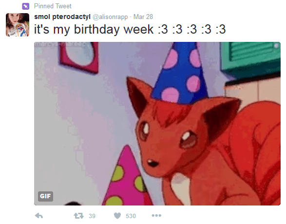 And it was her birthday week? Srsly, fuck those bastard.